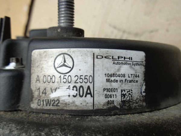 ALTERNATEUR MERCEDES CLASSE-C/CLASSE-E/CLASSE-S/ML   CDI - Vue 3